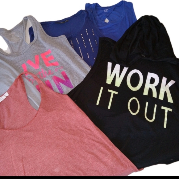 Womens 6 Pc Assorted Brands Of Tank Tops Medium - Picture 3 of 7